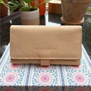 Portland Leather Moonflower Trifold Wallet